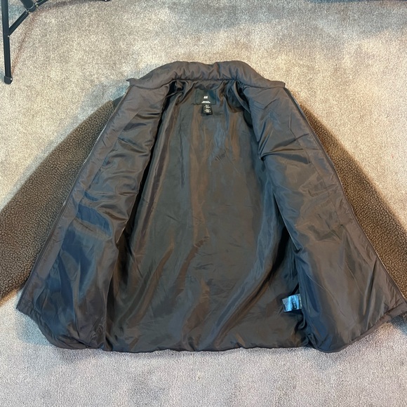 H&M Men’s Regular Fit Fleece Overshirt - Picture 8 of 13